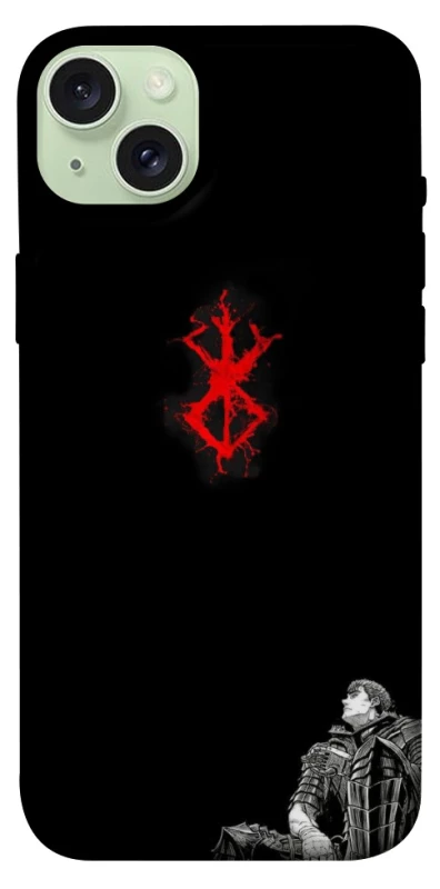 Чехол на Apple iPhone 15 Plus (6.7") berserk black фото 1 из 1