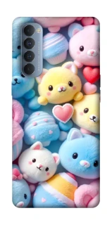 Чехол на Oppo Reno 4 Pro Soft toys фото 1 из 1
