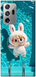 Чохол на Samsung Galaxy Note 20 Ultra Labubu in the pool ver.2 фото 1 з 1
