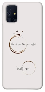 Чехол на Samsung Galaxy M31s Coffee with you фото 1 из 1