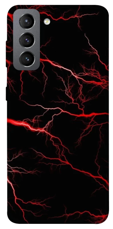 Чехол на Samsung Galaxy S21 FE Красная молния фото 1 из 1