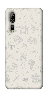 Чехол на ZTE Axon 10 Pro Star Wars background ver.1 фото 1 из 1