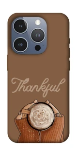 Чохол на Apple iPhone 16 Pro Thankful coffee фото 1 з 1