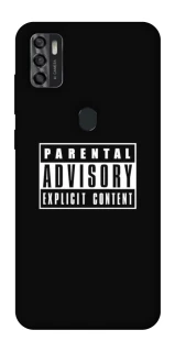 Чохол на ZTE Blade A7s (2020) Parental Advisory Label фото 1 Чохол на ZTE Blade A7s (2020) Parental Advisory Label фото 1 з 1