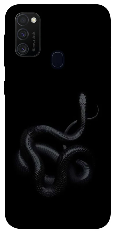 Чехол на Samsung Galaxy M21 Black snake фото 1 из 1