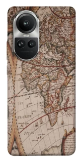 Чохол на Oppo Reno 10 Карта подорожей фото 1 з 1