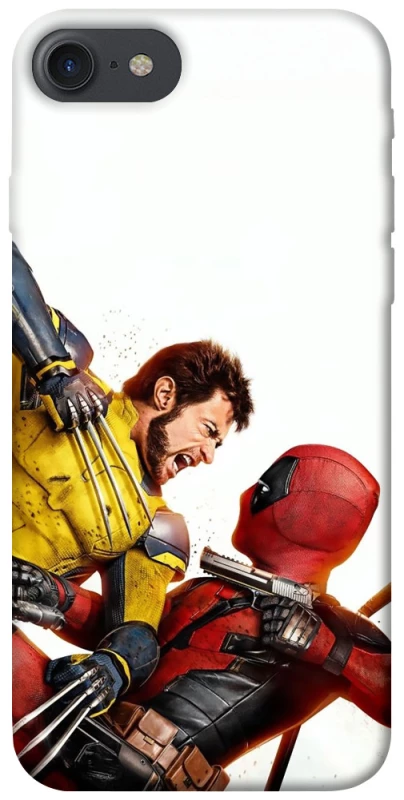 Чохол на Apple iPhone 7 / 8 (4.7") Deadpool and Wolverine фото 1 з 1