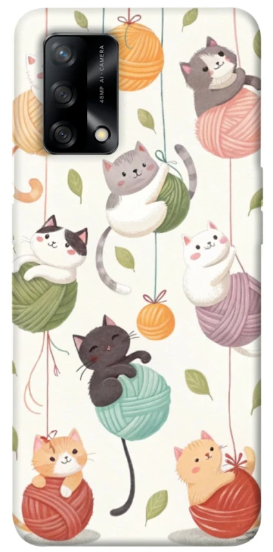 Чохол на Oppo A74 4G Funny Kittens фото 1 з 1