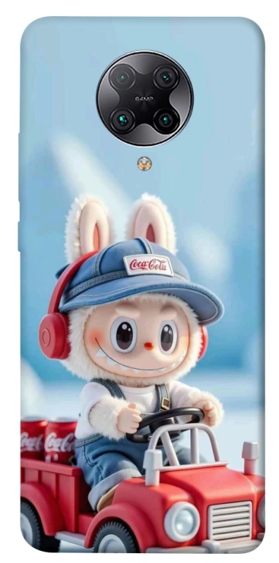 Чехол на Xiaomi Redmi K30 Pro / Poco F2 Pro Labubu in the car фото 1 из 1