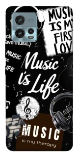 Чехол на Motorola Moto G72 Music is Life фото 1 из 1
