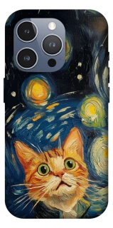 Чехол на Apple iPhone 16 Pro Max paint cat фото 1 из 1