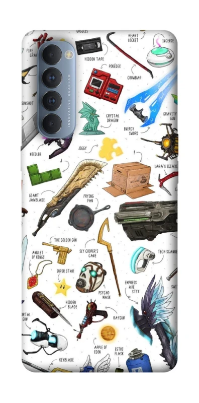 Чохол на Oppo Reno 4 Pro Equipment ver.2 фото 1 з 1