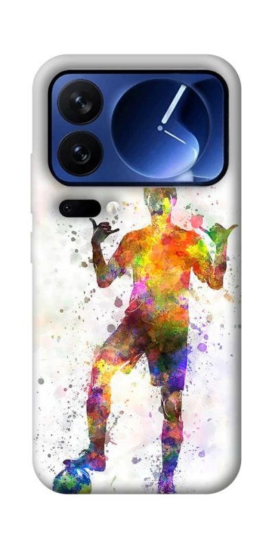 Чохол на Xiaomi Poco F7 Ultra Football Player v3 фото 1 з 1