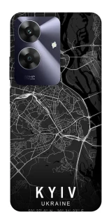 Чехол на Realme Note 60 Kyiv map фото 1 из 1