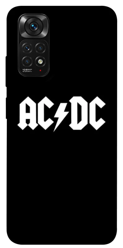 Чехол на Xiaomi Redmi Note 11 (Global) / Note 11S AC/DC logo фото 1 Чехол на Xiaomi Redmi Note 11 (Global) / Note 11S AC/DC logo фото 1 из 1