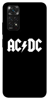 Чохол на Xiaomi Redmi Note 11 (Global) / Note 11S AC/DC logo фото 1 Чохол на Xiaomi Redmi Note 11 (Global) / Note 11S AC/DC logo фото 1 з 1
