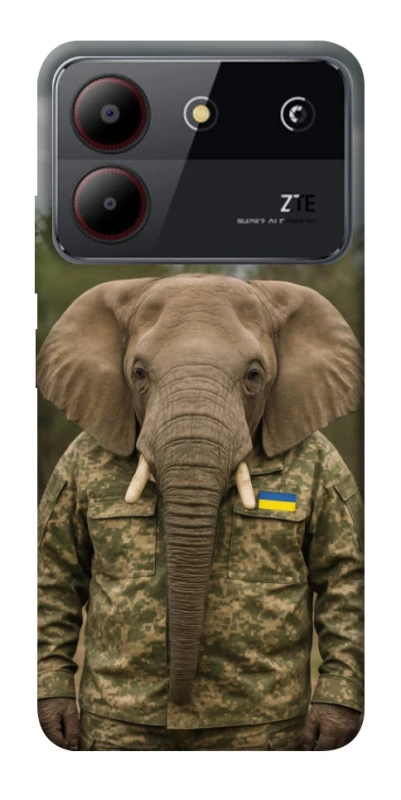 Чохол на ZTE Blade A54 4G Слон захисник фото 1 з 1