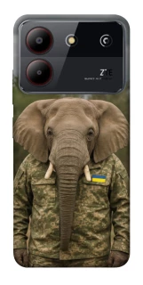 Чохол на ZTE Blade A54 4G Слон захисник фото 1 з 1