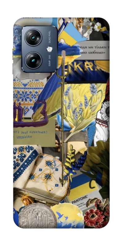 Чохол на Motorola Moto G54 Power Ukraine style ver.7 фото 1 з 1