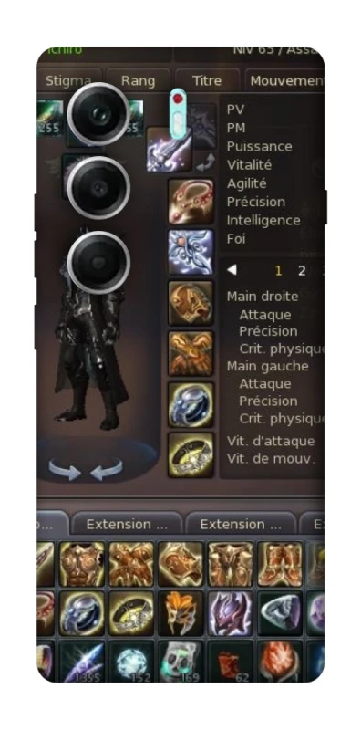 Чехол на Tecno Camon 40 Pro Character Menu ver.1 фото 1 из 1