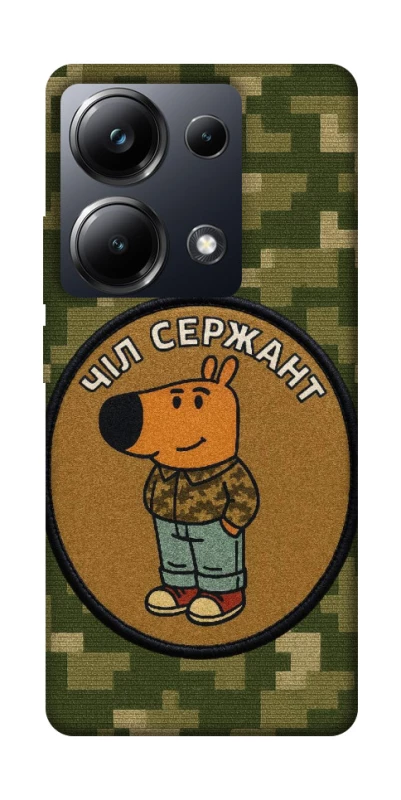 Чехол на Xiaomi Poco M6 Pro 4G Чил сержант фото 1 из 1