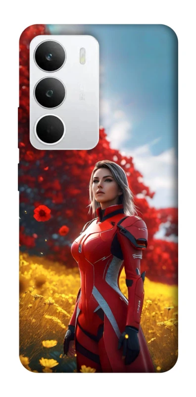Чохол на Realme C71 Cyber space girl ver.5 фото 1 з 1