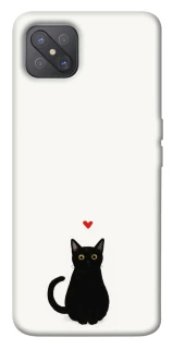 Чохол на Oppo A92s cat in love фото 1 Чохол на Oppo A92s cat in love фото 1 з 1