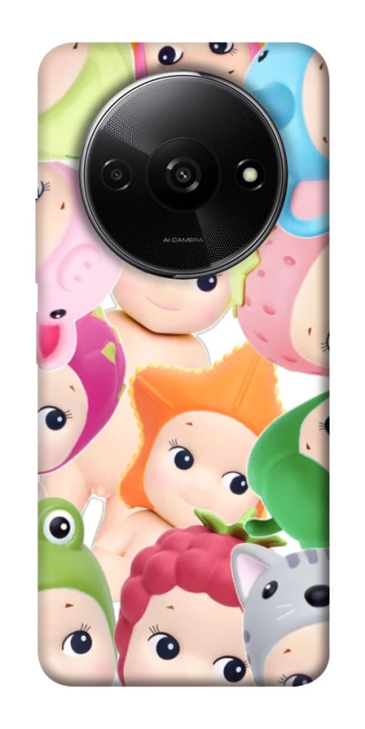 Чохол на Xiaomi Redmi A3 Fruit-Zoo Kaleidoscope фото 1 з 1