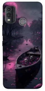 Чохол на Nokia G11 Plus Boat and flamingo фото 1 з 1