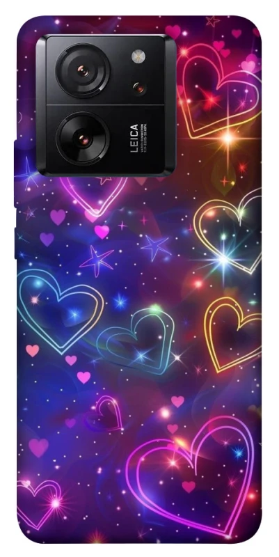 Чохол на Xiaomi 13T Pro Drawn hearts фото 1 з 1