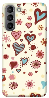 Чохол на Samsung Galaxy S21 Pretty hearts фото 1 з 1