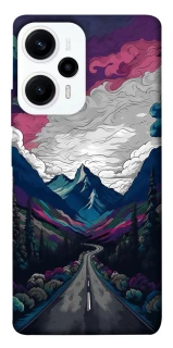 Чехол на Xiaomi Poco F5 / Note 12 Turbo Нарисованные горы фото 1 из 1
