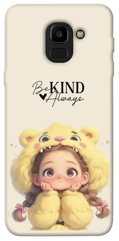 Чохол на Samsung J600F Galaxy J6 (2018) Be kind фото 1 з 1