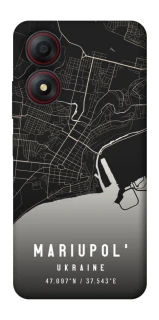 Чехол на ZTE Blade A34 4G Mariupol map фото 1 из 1