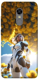 Чохол на Xiaomi Redmi 5 Plus / Redmi Note 5 (Single Camera) Cyber space girl ver.3 фото 1 з 1