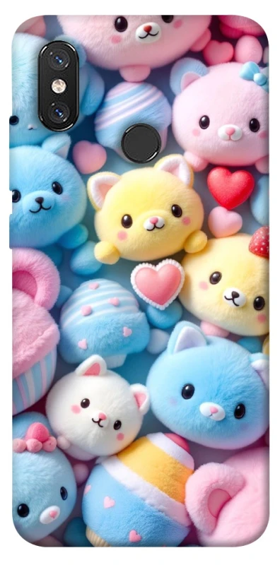 Чехол на Xiaomi Mi 8 Soft toys фото 1 из 1
