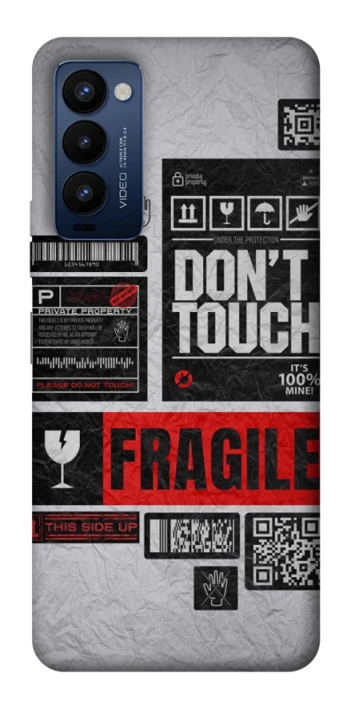 Чехол на TECNO Camon 18 Pro Don't touch фото 1 из 1