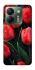 Чехол на Xiaomi Poco M7 pro 5G Красные тюльпаны фото 1 из 1