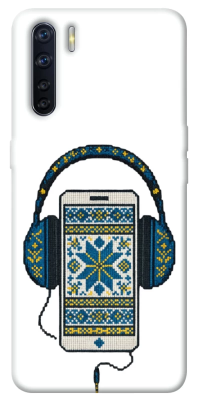 Чехол на Oppo A91 Современная вышиванка фото 1 из 1