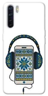 Чехол на Oppo A91 Современная вышиванка фото 1 из 1