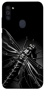 Чохол на Samsung Galaxy M11 Black dragonfly фото 1 з 1