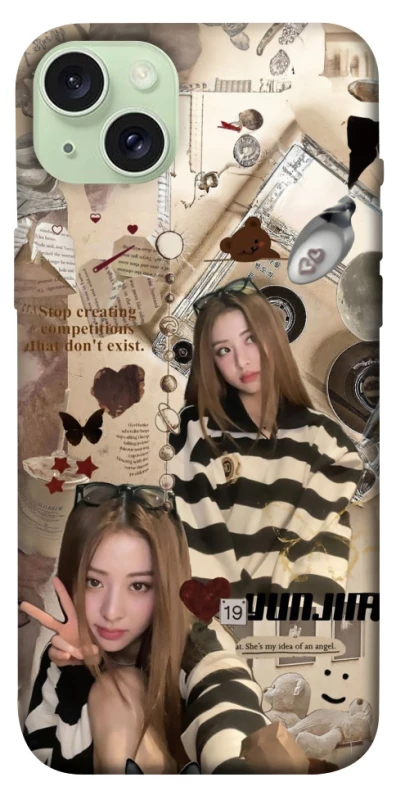 Чехол на Apple iPhone 15 Plus (6.7") Yunjin - LE SSERAFIM фото 1 из 1