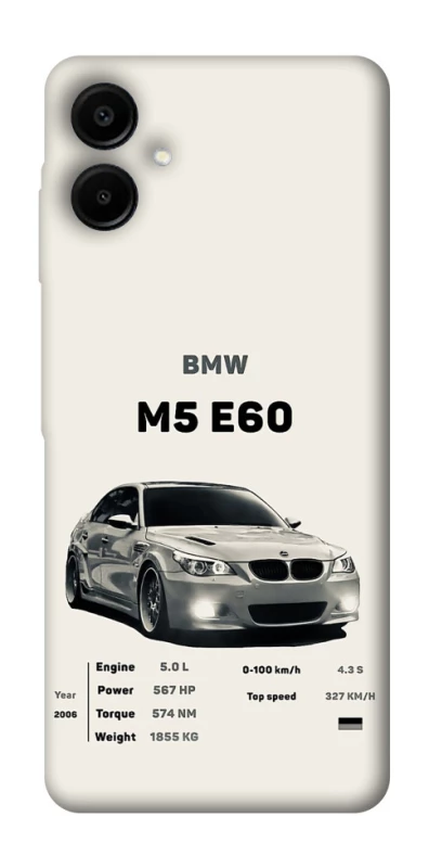Чохол на Samsung Galaxy A07 BMW M5 E60 фото 1 з 1