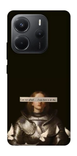 Чехол на Xiaomi Redmi Note 14 4G (Int. version) Not afraid фото 1 из 1