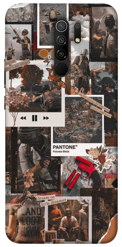 Чехол на Xiaomi Redmi 9 PUBG Collage фото 1 из 1