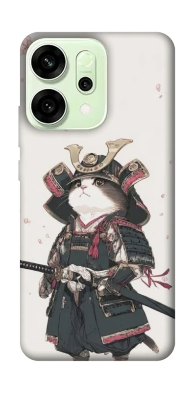 Чохол на Oppo Reno 14 Samurai Cat Warrior фото 1 з 1
