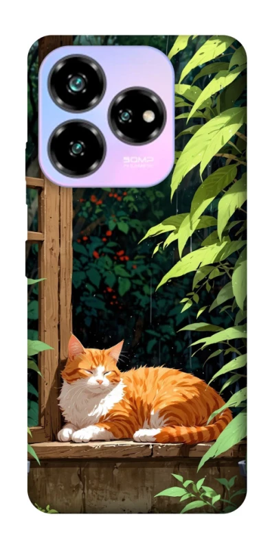 Чохол на ZTE Nubia V60 red cat фото 1 з 1