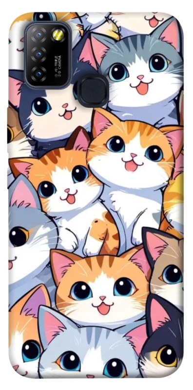 Чохол на Infinix Hot 10 Lite Cute Cat v2 фото 1 з 1