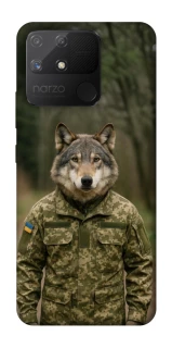 Чохол на Realme Narzo 50A Вовк захисник фото 1 з 1