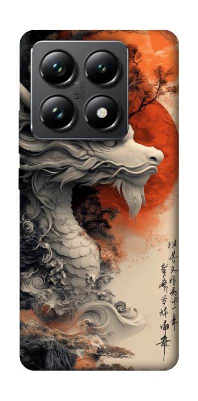 Чохол на Xiaomi 14T Pro white dragon фото 1 з 1
